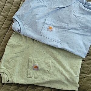 2 pack Carhartt pocket Ts